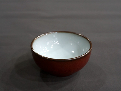 景德镇汝窑 明令内汝禅定杯 媲美天予王波素器善款