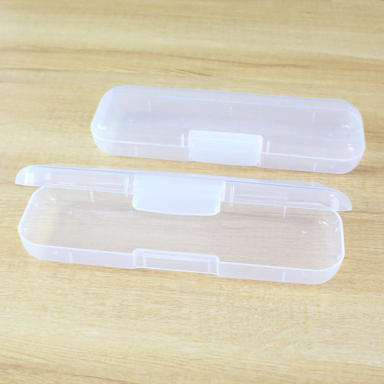 厂家供应塑料文具盒 学生儿童pp铅笔盒 定制卡通图logo透明文具盒