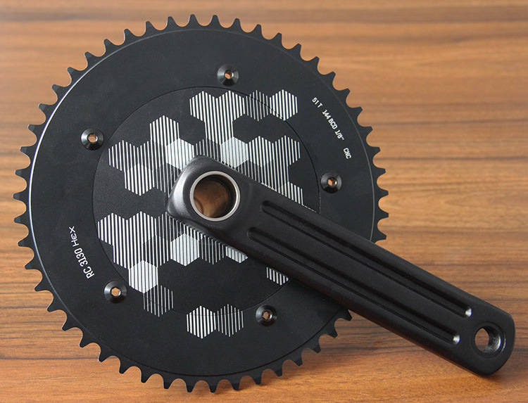 自行车牙盘公路死飞全铝合金单速牙盘超轻cnc加工接受oem定制代工