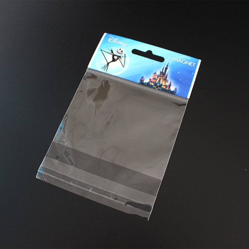 超实惠opp卡头袋 珠光膜卡头袋 手机壳包装袋 0.05mm*12*16 可定
