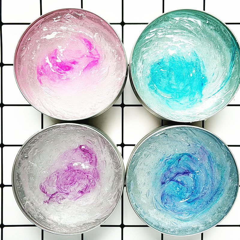 泥精灵千丝泥蚕丝史莱姆透明起泡胶棉花泥充气冰山泥透泰泰透泥