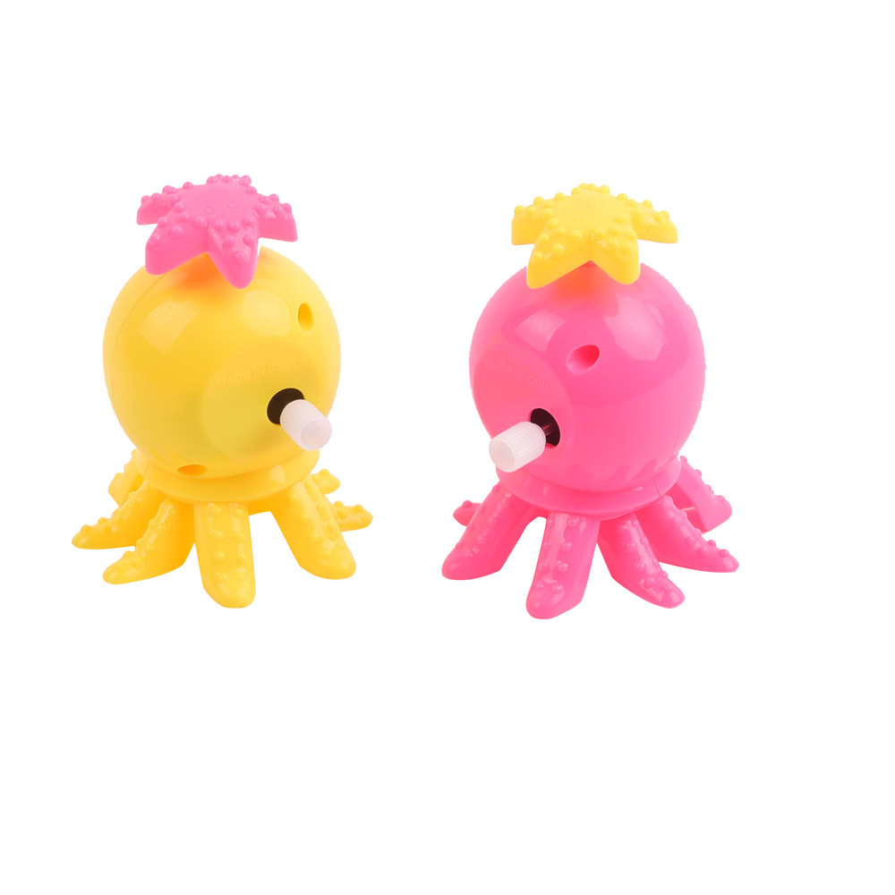 会横着走 儿童上链玩具 发条可爱卡通八爪鱼 小章鱼 上链章鱼玩具