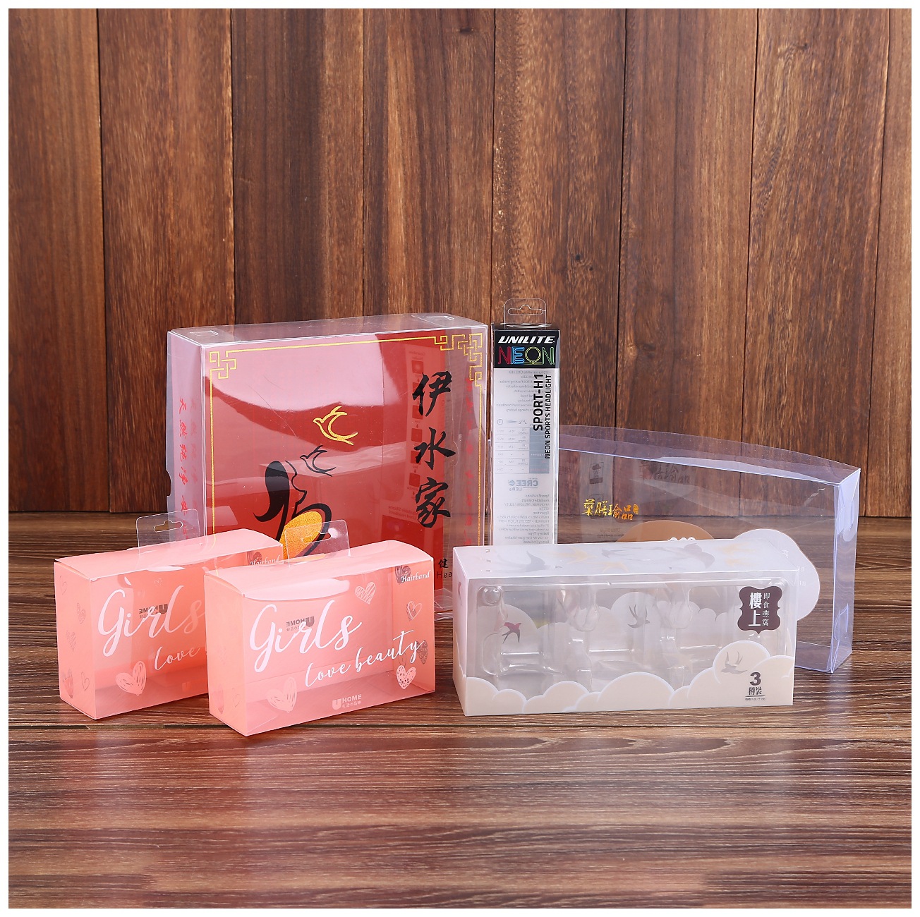 Transparent Food PVC Box Custom Frosted Pp Plastic Gift Box Pet Folding Box Soft Candy Box Color Printing Custom