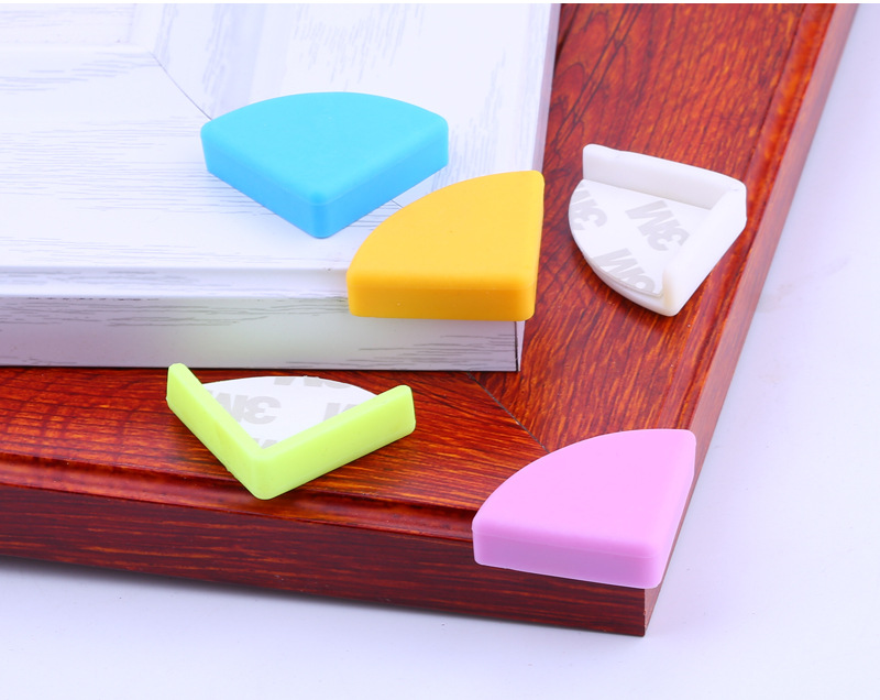 厂家直销硅胶防撞角儿童防撞角桌角保护套油烟机玻璃角安全防护角