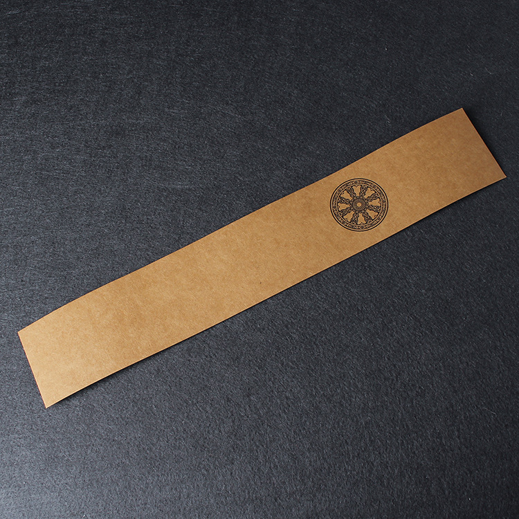 厂家定制牛皮纸腰封 毛巾腰封内裤腰条 软材料腰封包装纸可印logo