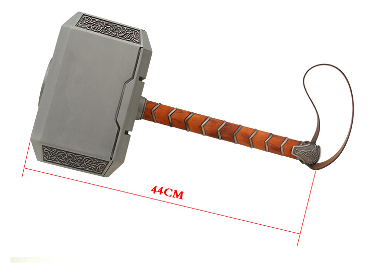 雷神锤子1比1全金属 2018款雷神3道具复仇者联盟武器托尔锤子