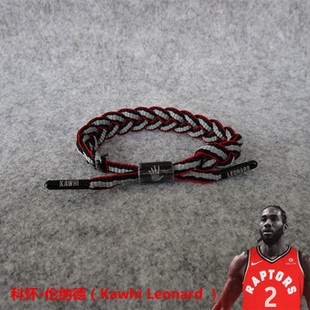 伦纳德 莱昂纳德运动可调鞋带手环硅胶腕带