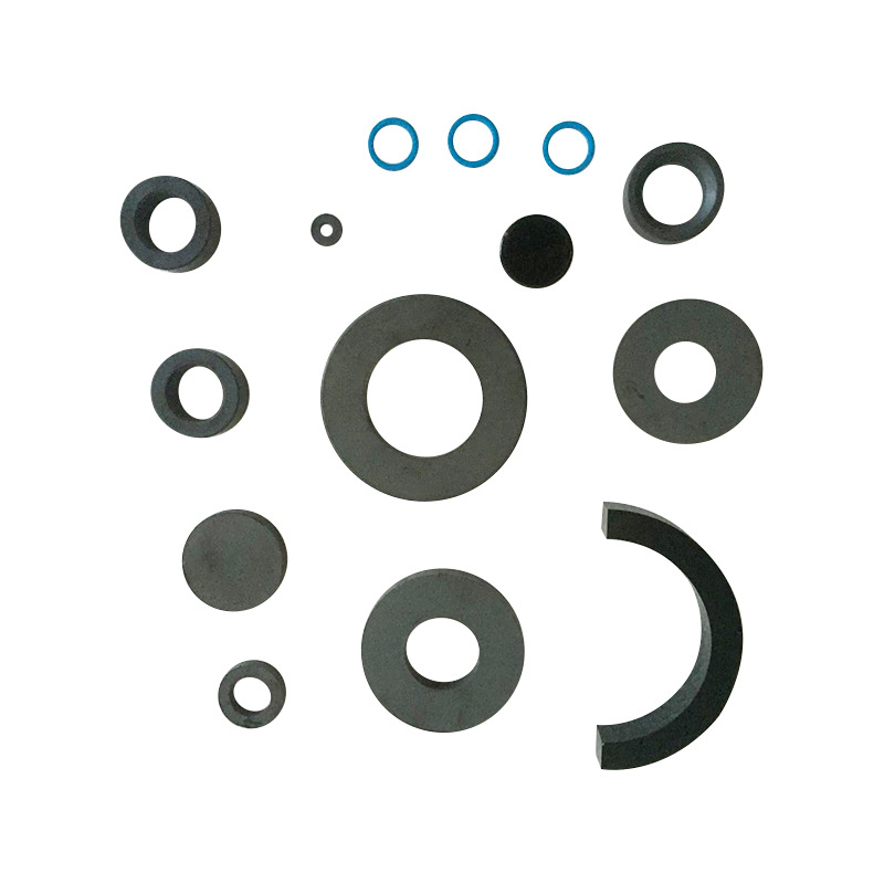 磁环 圆形环形黑色铁氧体普通磁铁 圆形环形黑色小规格磁石