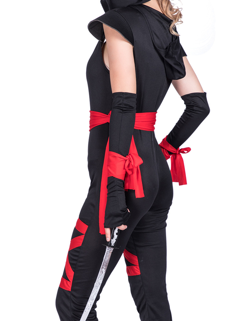 跨境供应万圣节服装日本女忍者扮演服亚马逊速卖通wish厂家供货
