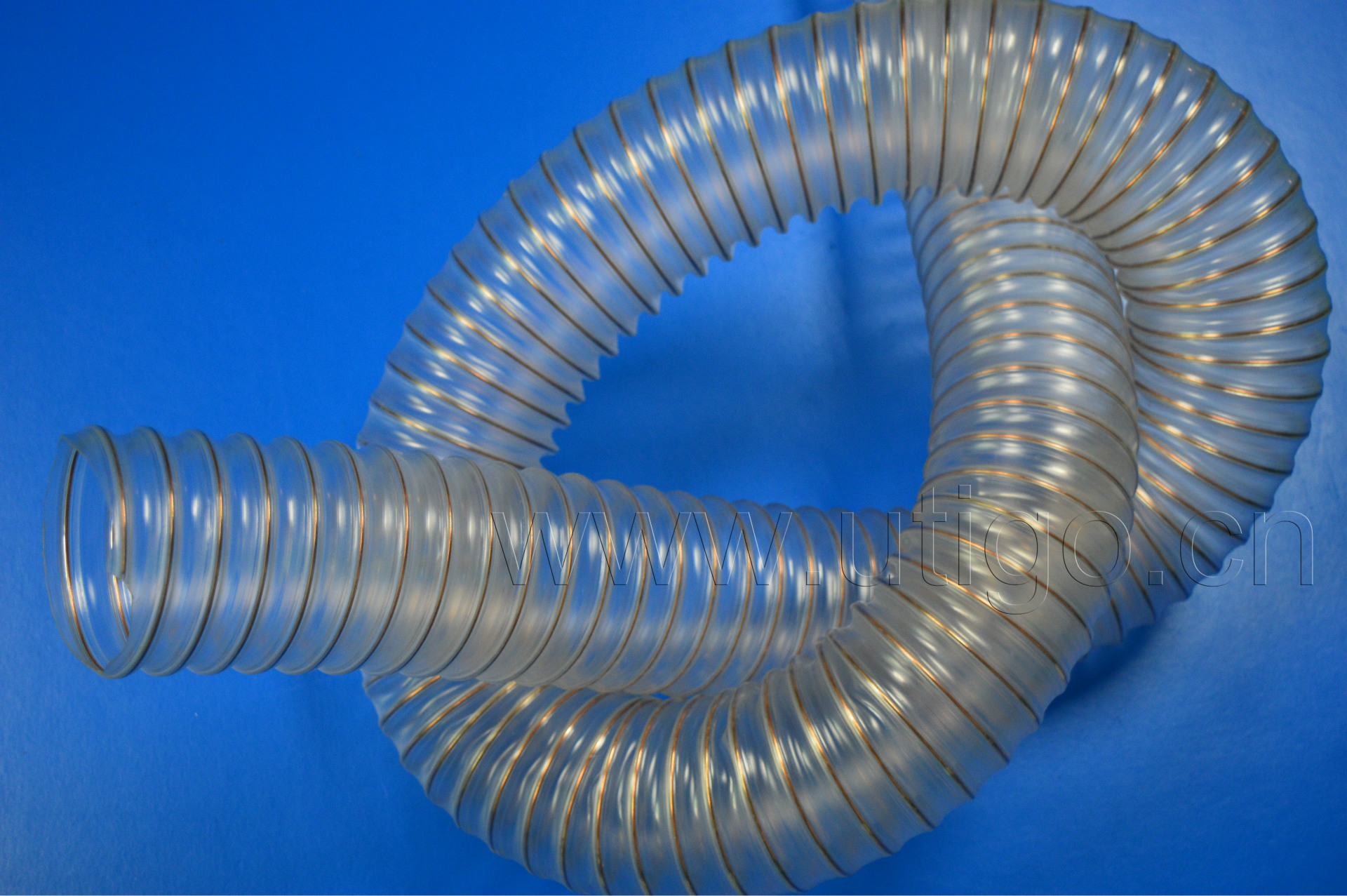 pu伸缩钢丝吸尘软管