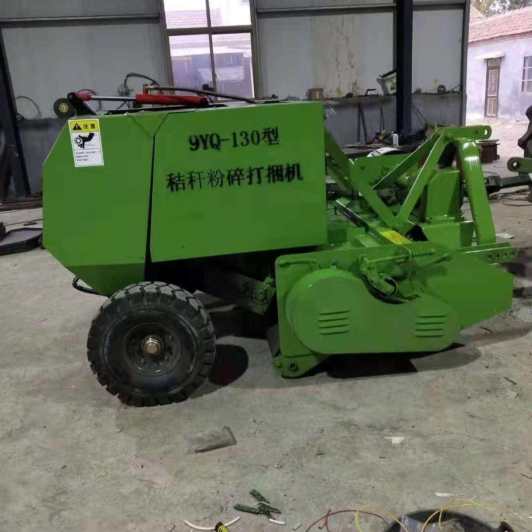 站立倒伏秸秆都可以用的打捆机 行走式玉米秸秆打捆机厂家