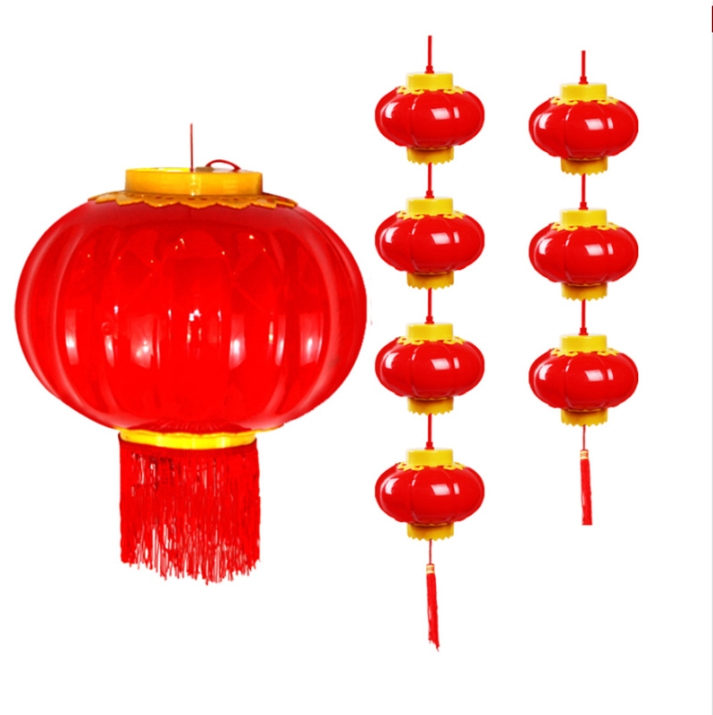 灯笼红灯笼灯笼串户外灯笼亚克力灯笼串灯笼led灯笼户外led灯笼