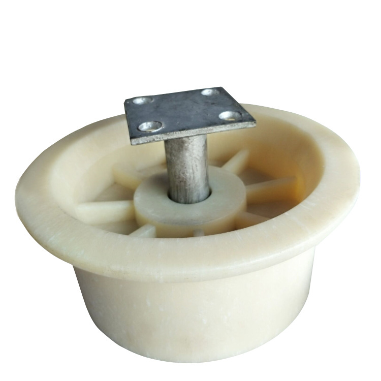 厂家直销 单边轨道尼龙梯车轮铁路梯车 钢轨轮接触网梯车轮