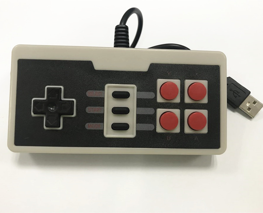 红白机游戏手柄 nes手柄 红白机usb电脑手柄 私模