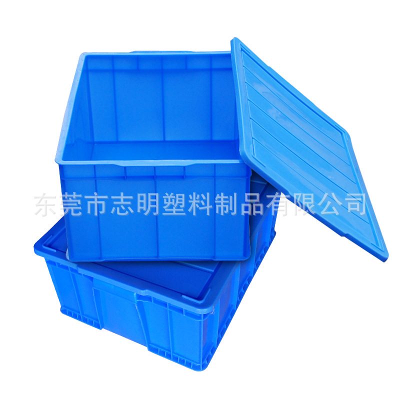 Thickened Plastic Shipping Crate Large Storage Sorting Box for Collection Workshop Hardware Plastic Frame Transit Logistics Box