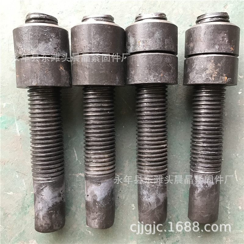 Customized Customized Trapezoidal Screw Rod Adjustment Bolt Adjustment Lifting Square Tooth Screw Tr64 * 8 Tt48 * 6