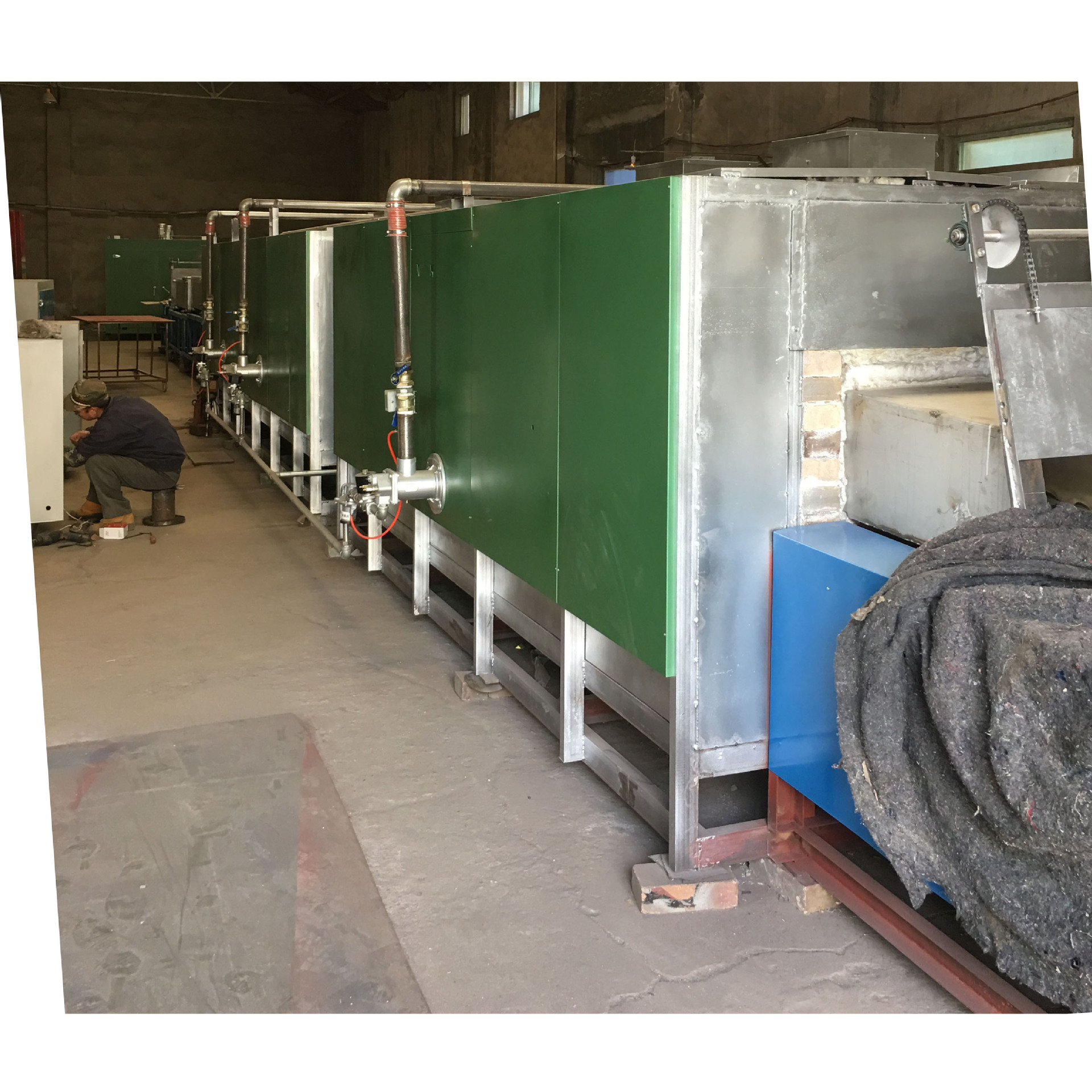 粉末冶金烧结炉设备 不锈钢退火 网带炉钢带钎焊炉热处理还源炉