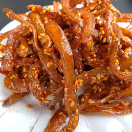 香辣凤尾鱼 即食鱼干香辣小鱼仔 辣鱼尾 箱装风味零食(10斤/箱)