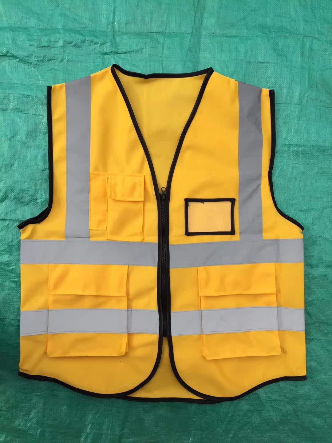 反光背心马甲安全服骑行交通施工建筑工人荧光衣环卫外套 可印字