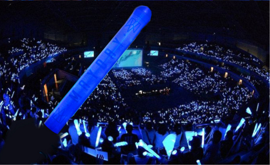 15色led分区遥控荧光棒 万人演唱会助威道具dmx点场控闪光发光棒