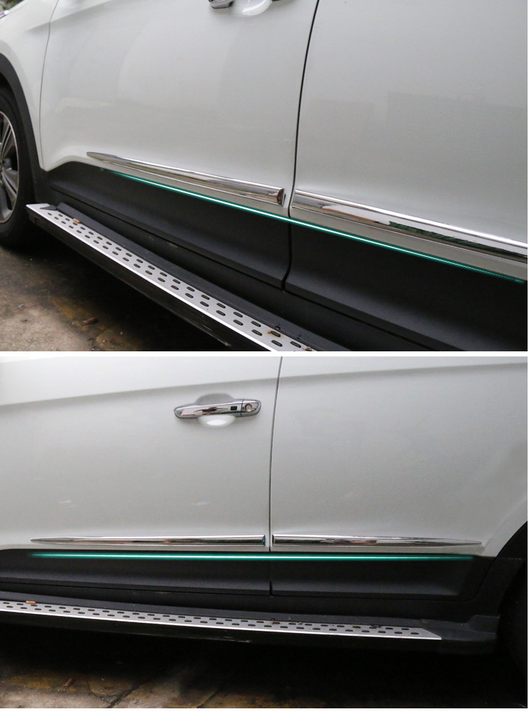 热销外贸单品汽车防撞条装饰条 通用车门防蹭防擦胶条贴5068