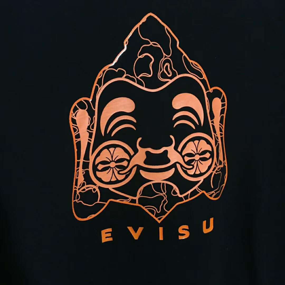 一件代发 潮牌福神2018夏季新款佛头纯棉短袖t恤