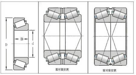 厂家直销 七类圆锥滚子轴承32934 轴承钢 冶金机械用 170*230*38