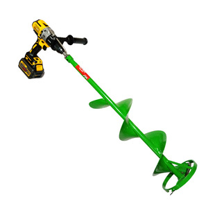 进口得伟dewalt锂电电动冰钻 冰钓冬钓水文勘测取样钻冰工具牧田