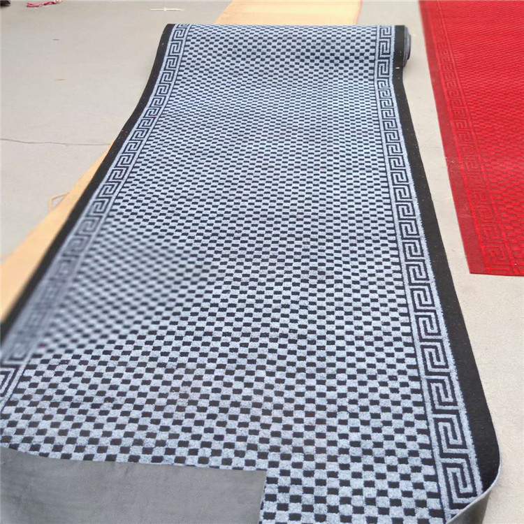 酒店迎宾垫电梯入口电梯室内脚垫pvc底部丙纶表面耐磨阻燃防滑垫