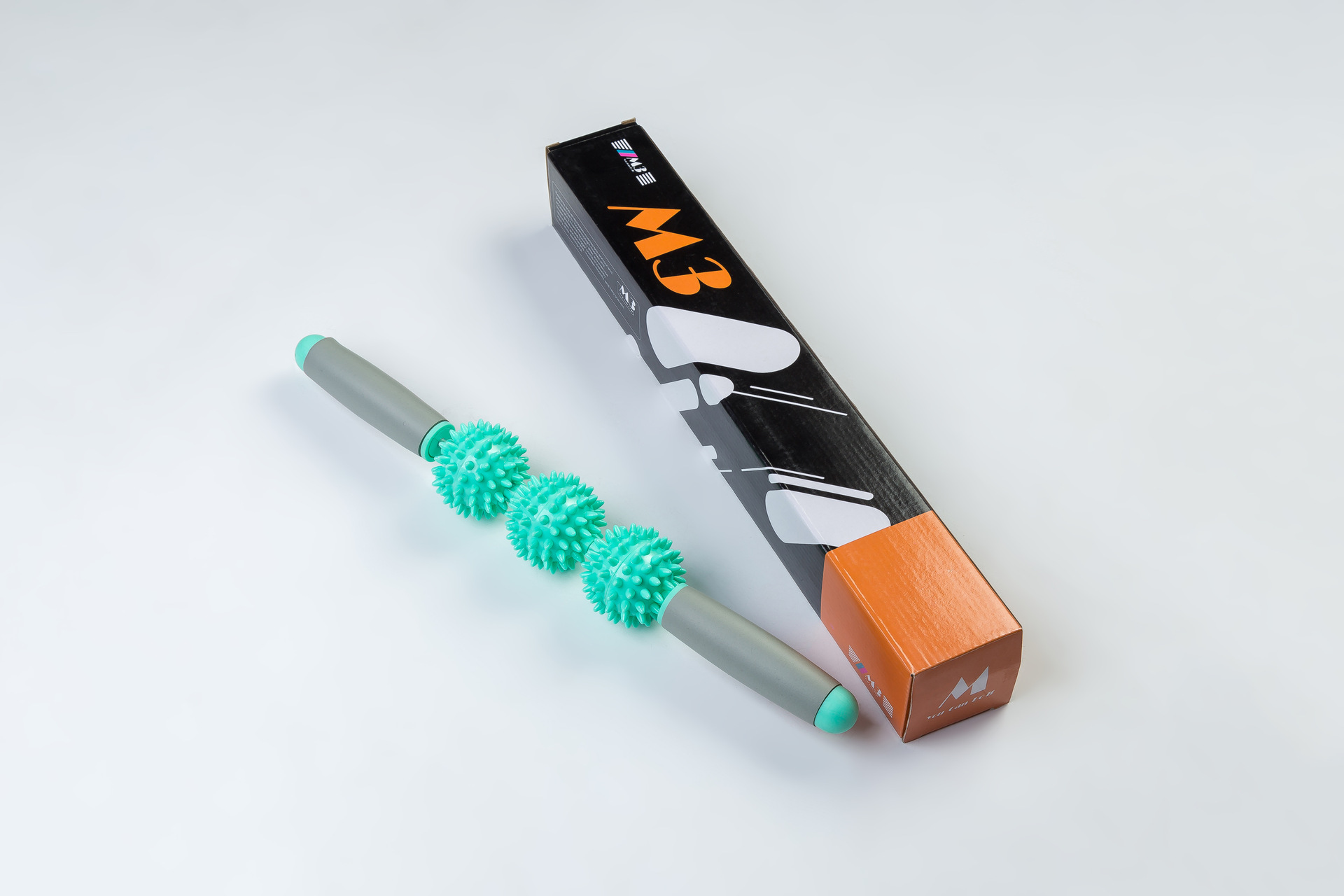 瑜伽按摩棒 健身肌肉放松按摩放松运动辅助刺球按摩棒 肌肉按摩棒