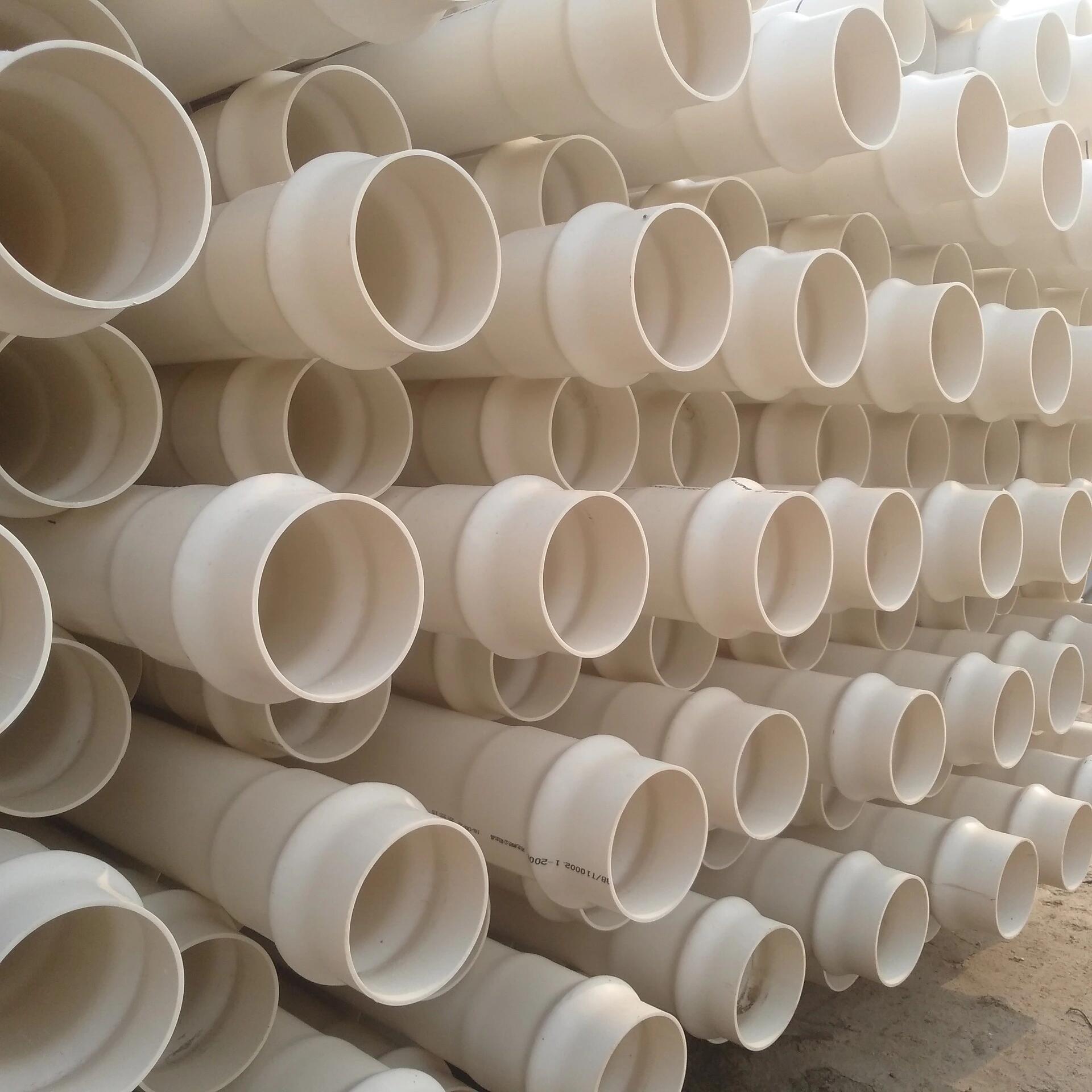 pvc给水管 pvc管材 pvc管 给水管道 白色饮水管 现货销售中