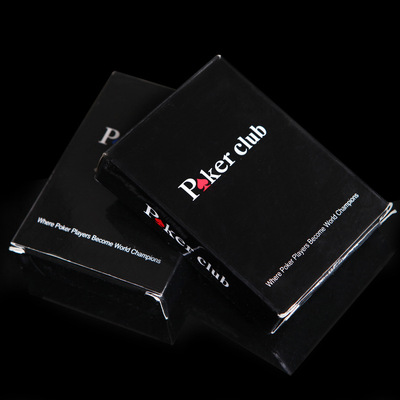 塑料创意扑克牌 宽牌63*88mm 宣传广告游戏纸牌扑克 厂家直销