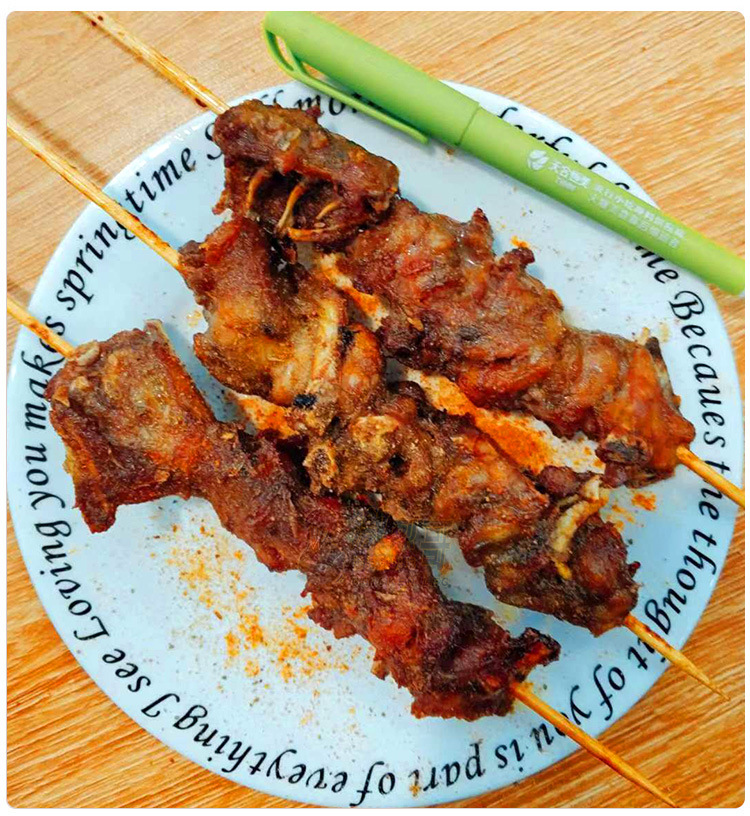 特色鸡架15串*10袋 东北小吃小串鸡架鸡排调理腌制冷冻半成品批发