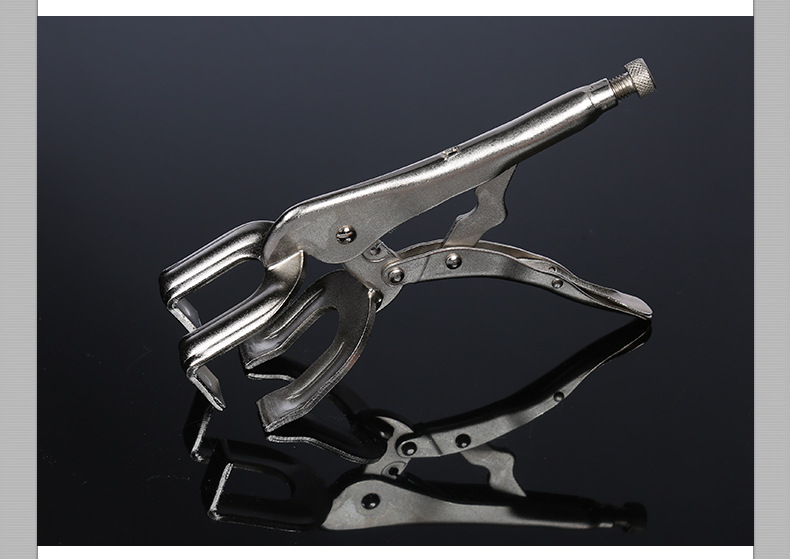 供应u型焊接大力钳 9寸11寸碳钢大力钳 工厂铆接焊接大力钳批发