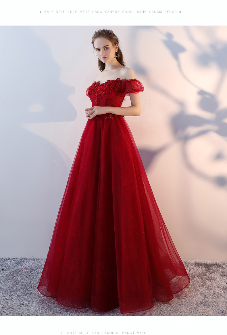 新娘敬酒服2018新款夏季孕妇高腰遮肚晚礼服显瘦红色结婚礼服长裙