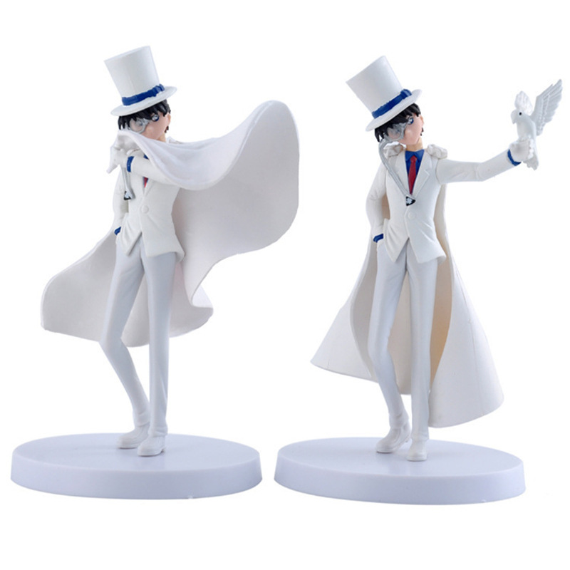动漫周边名侦探柯南手办白衣怪盗基德景品摆件2款公仔鸽子款礼品