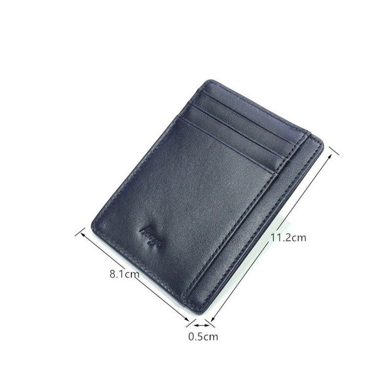 真皮卡套_现货真皮卡套防盗rfid小卡包女式超薄男士卡