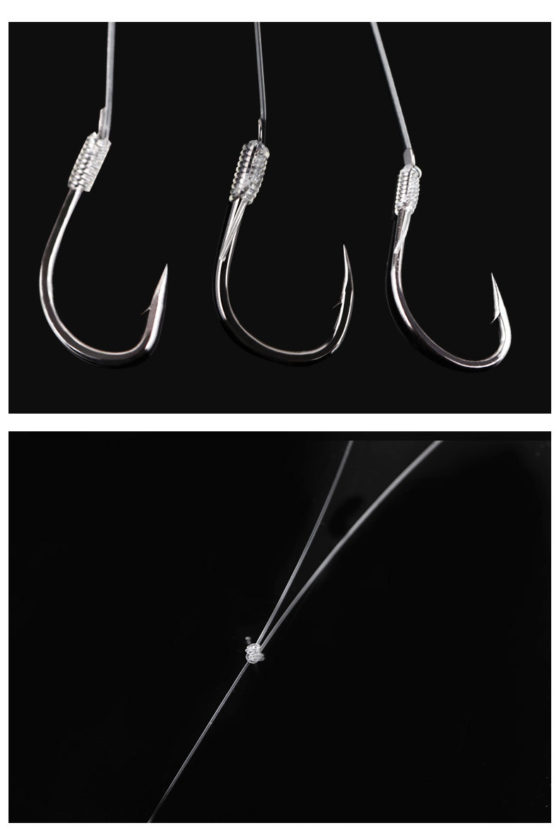 精品串钩伊势尼 伊豆丸世高端子线串钩爆炸钩散装进口鱼钩