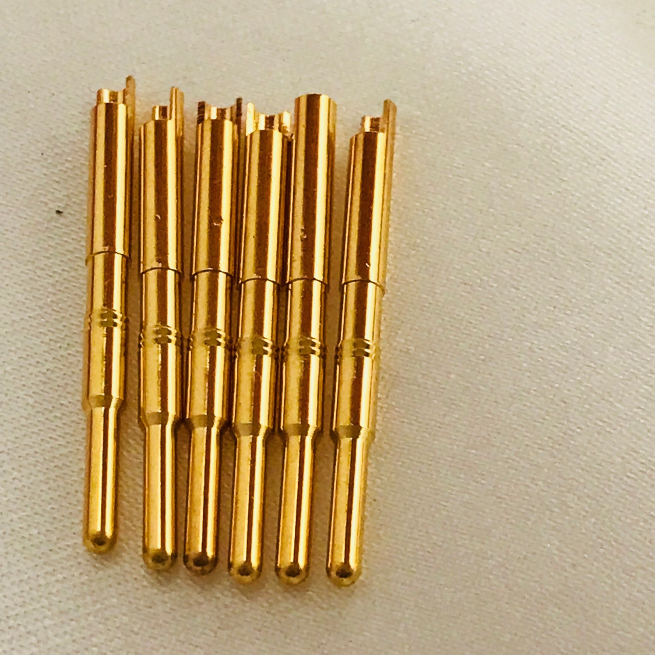 0-2.8公母插针 铜针 连接器铜针 表面镀金