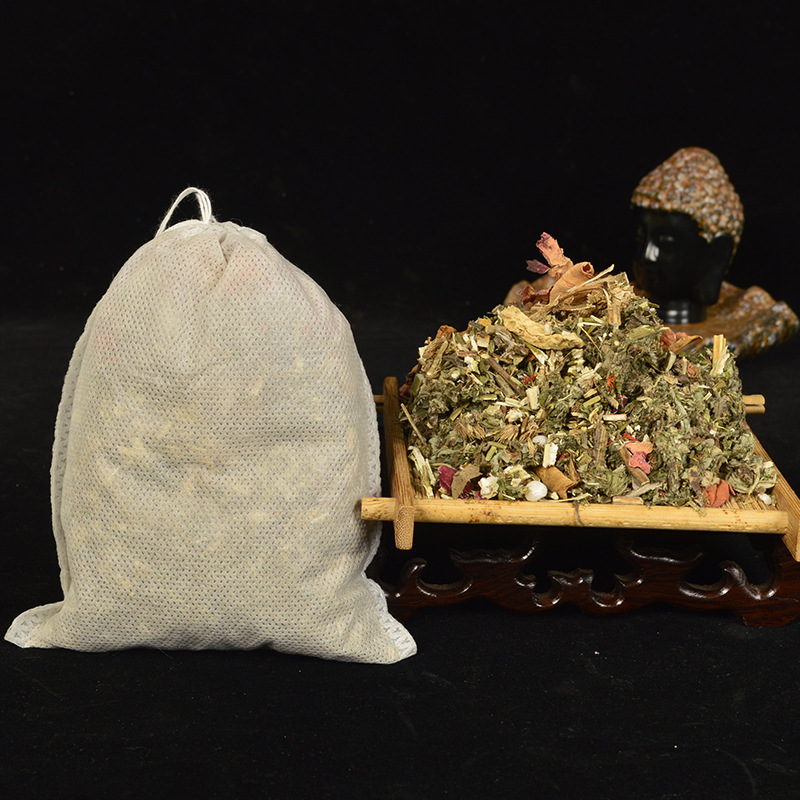 南阳批发艾叶艾草包陈年艾叶红花老姜泡脚包艾草足浴包泡澡艾包