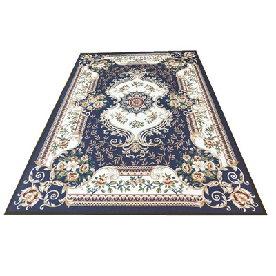 欧式无味客厅沙发地毯卧室书房床边宫廷家用薄款茶几垫可水洗定制