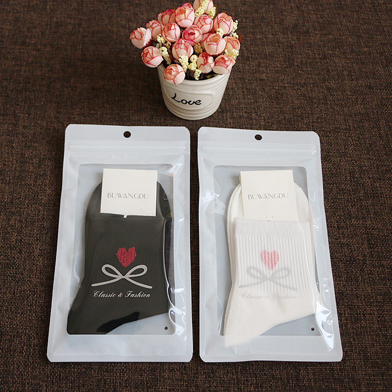 袜子包装袋 cpp复合夹链袋 服装拉链袋 童装内衣t恤袋可定制批发