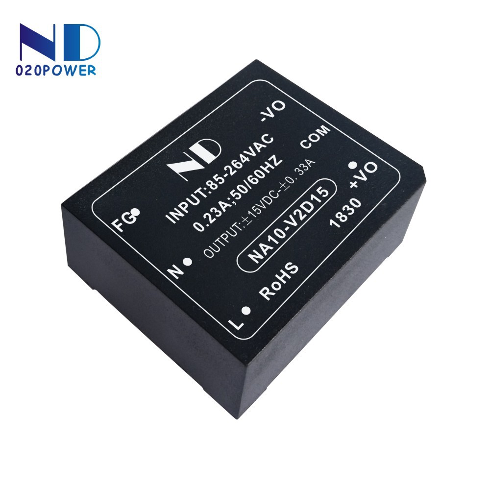 acdc电源模块220v转正负5v12v15v10w双路输出降压隔离变换器