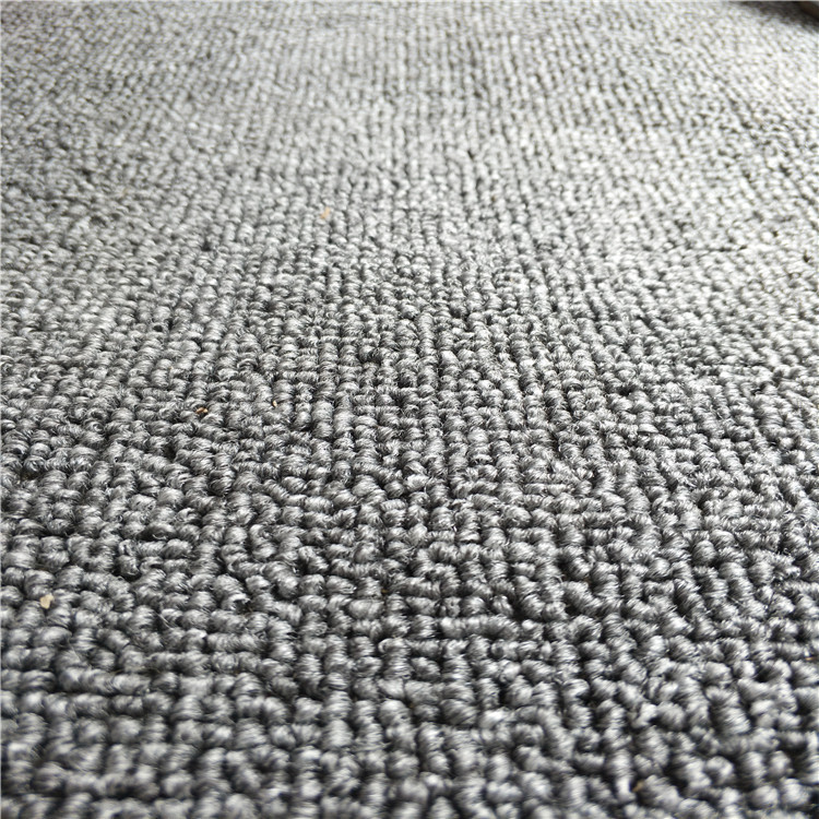 烟灰色黑色二手满铺圈绒旧地毯工厂宾馆台球厅楼梯家用装修保护用