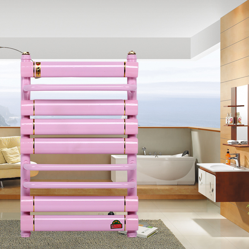 批发铜铝卫生间小背篓家装铜铝小背篓水暖紫铜管散热片 暖气片