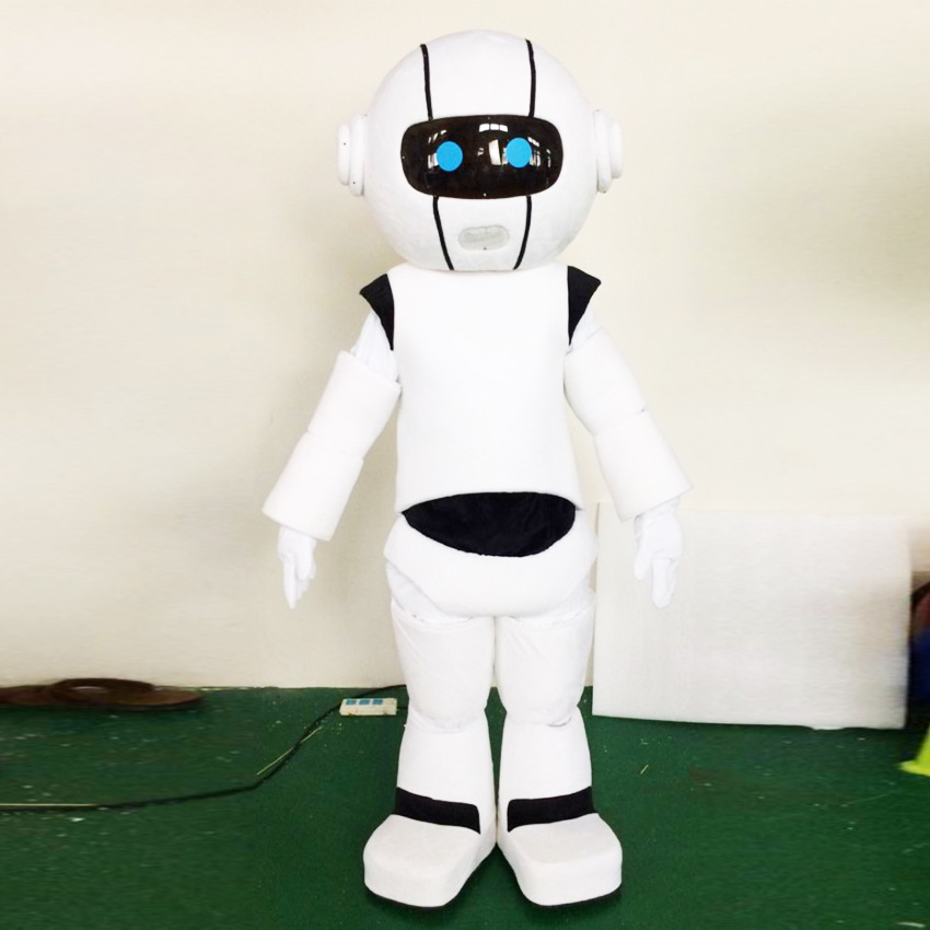 特卖机器人人偶服卡通人偶定制演出服装 毛绒玩具充气卡通气模