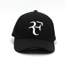 跨境爆款帽子Ebay费德勒同款韩版百搭字母刺绣棒球帽户外遮阳帽男