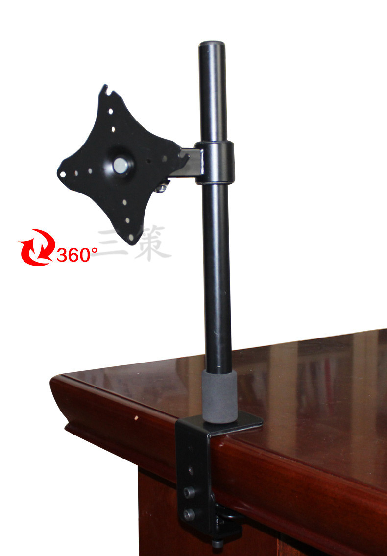 液晶显示器支架上下升降伸缩旋转桌面通用夹式支架xj01/07