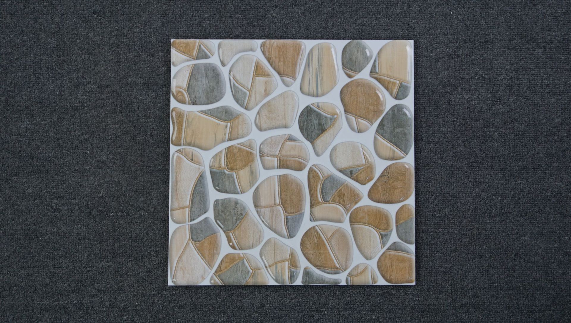 特价瓷砖 仿马赛克格子鹅卵石 300*300卫生间厨房阳台防滑小地砖