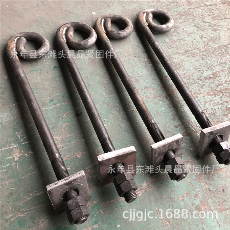 厂家订购钢丝绳拉环楼板拉环蜗牛环卸载预埋件202530